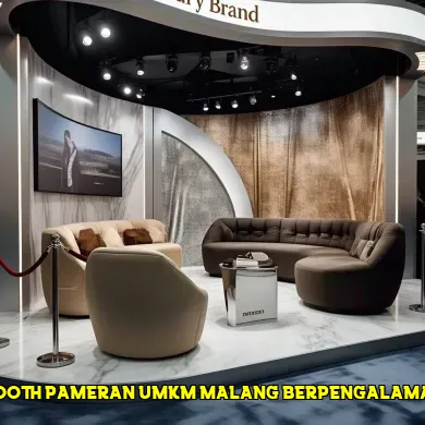 booth pameran umkm malang berpengalaman